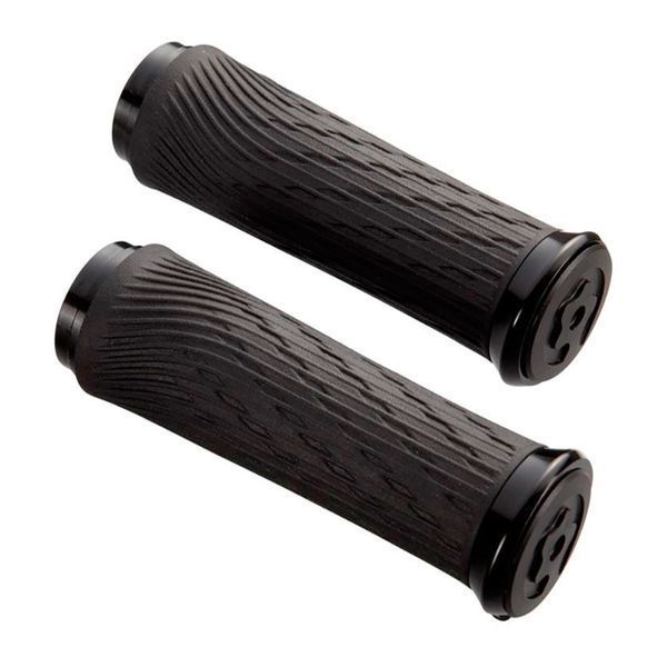 Ручки руля SRAM Locking Grips GS 100/100 мм, з замками, чорний 00.7918.013.001 фото