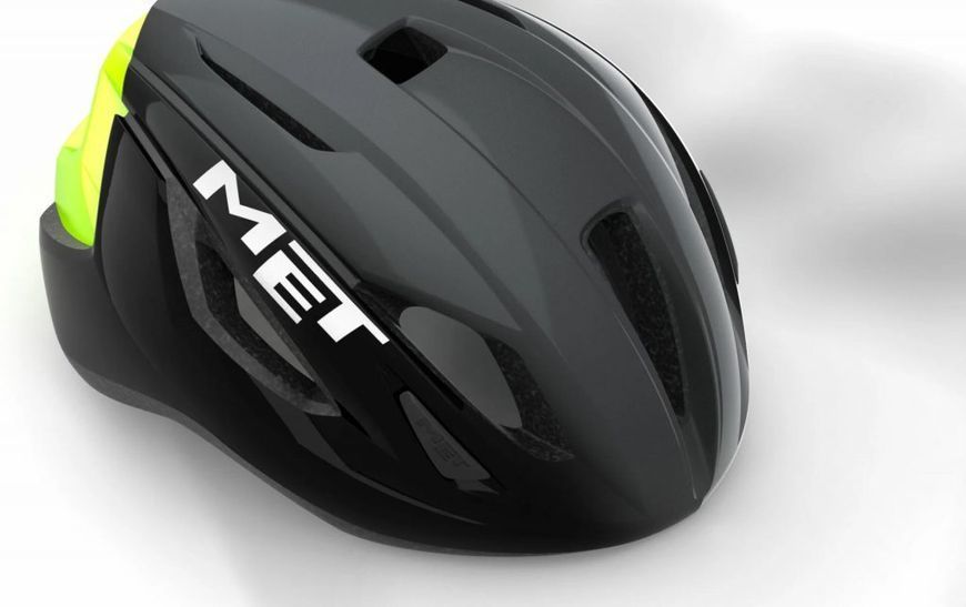 Шолом MET STRALE CE WHITE BLACK | MATT GLOSSY L (59-62) 3HM 107 L0 NB1 фото