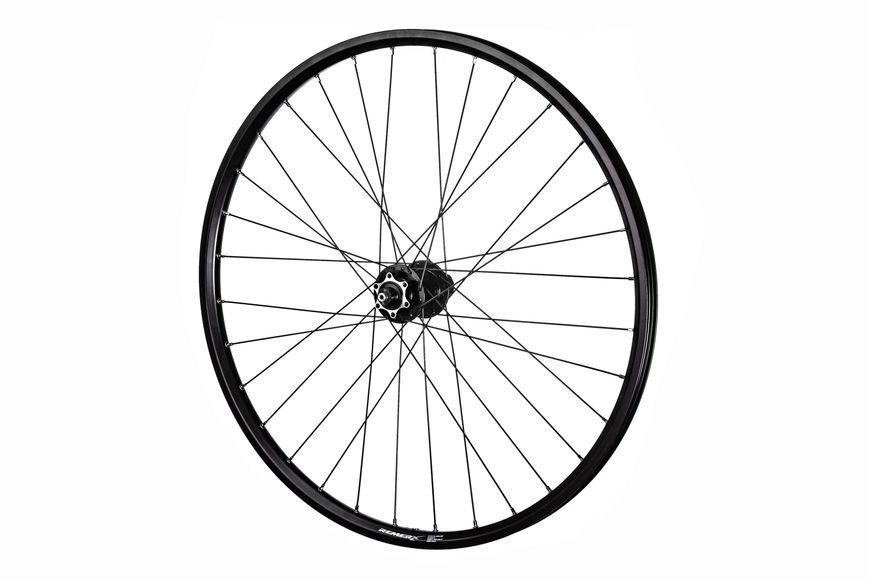 Колесо ONRIDE заднее 27,5" DISC, пром. подш., под кассету, 32 отв., с эксц., 584х22, пистон., E-Bike, ченый 2526116105098 фото