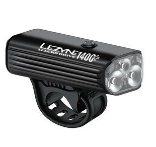 Передний свет Lezyne MACRO DRIVE 1400+ FRONT, Matte Black, 1400 люмен 4710582 551604 фото