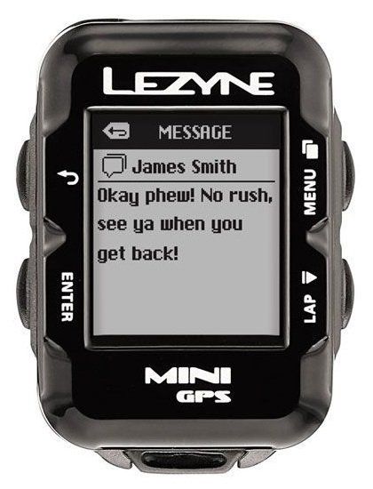 Велокомп’ютер Lezyne Mini GPS + датчик пульсу 4712805 987269 фото