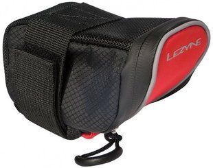 Сумка підсідельна Lezyne Micro Caddy M 0.3L, Червоний/Чорний 4712805 996964 фото