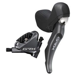 Тормоз задний Shimano GRX RX810 дисковая гидравлика дуал ST-RX810-R 11 шв гидролиния 1700 мм J-Kit IRX8102DRRDSC170A фото