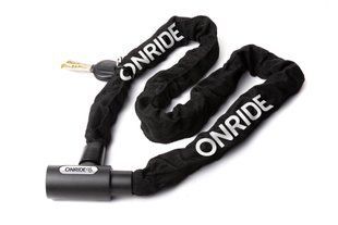 Велозамок ONRIDE Tie Lock Superior 30, ланцюговий загартований, 6x1000 мм 6936116101242 фото
