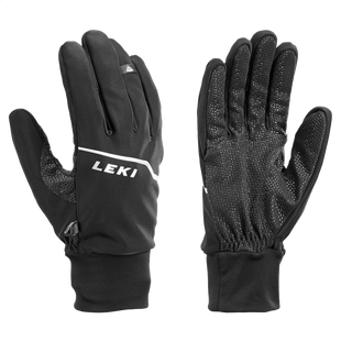 Перчатки горнолыжные LEKI Tour Lite black-chrome-white 9 636 777301 090 фото