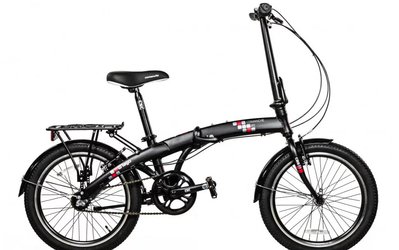 Велосипед COMANCHE LAGO S3 11" BLK-RED 1000063 фото