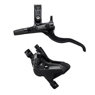 Гальмо гідравлічне дискове Shimano MT420, переднє (ліва ручка M4100, 4-поршн. каліпер BR-MT420, J-kit гідролінія 1000мм, D03S) EMT4204JLFPRA100 фото